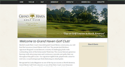 Desktop Screenshot of grandhavengc.com